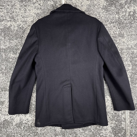 Vintage‎ US Navy Peacoat Mens 36 Regular 1962 Wool Dress Blue - Picture 6 of 13